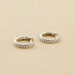 Créoles AUSTRAL - Cristal / Argenté