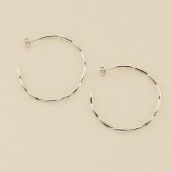 Créoles RADIEUX - Argenté