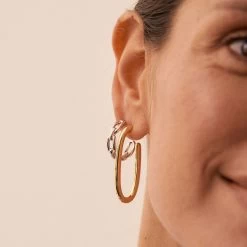 Créoles CHAIN - Doré -Boutique de colliers 02350944 157 TU M2