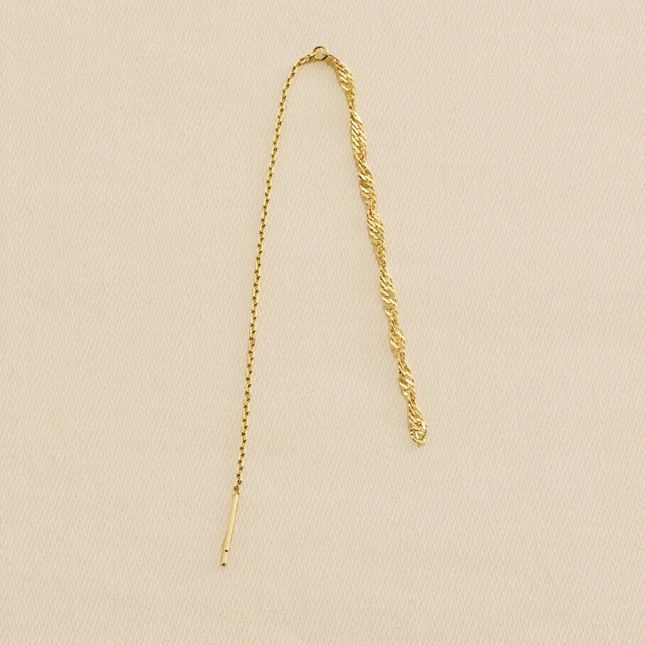 Piercing Puce TWISTED - Doré 1 Piercing Puce TWISTED - Doré