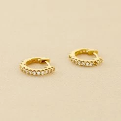 Créoles AUSTRAL - Cristal / Doré