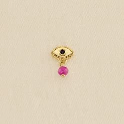 Piercing Puce MIX& MATCH - Multicolore / Doré