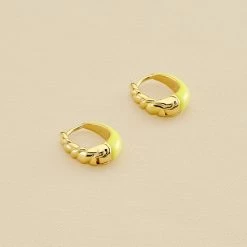 Créoles ATMA - Jaune / Doré