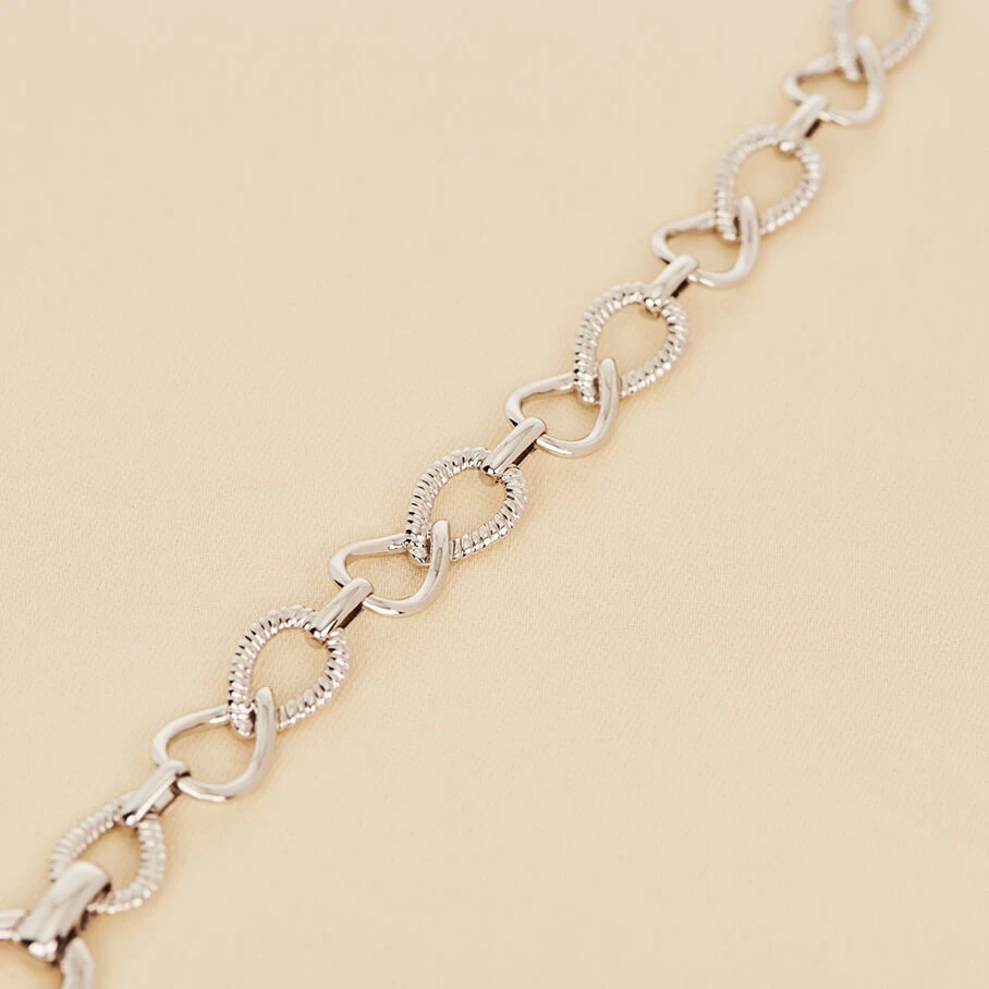 Bracelet Souple HARMONIE - Argenté 1 Bracelet Souple HARMONIE - Argenté