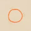 Bracelet Souple RODEO - Orange / Doré