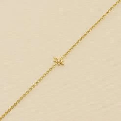 Bracelet Souple OURSE - Cristal / Doré