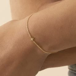 Bracelet Souple OURSE - Cristal / Doré -Boutique de colliers 02490012 137 TU M2