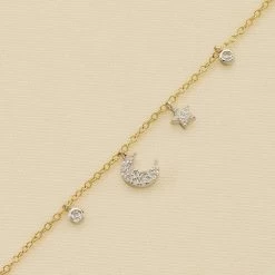 Bracelet Souple SARA - Argenté / Doré