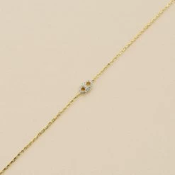 Bracelet Souple ETREINTE - Argenté / Doré