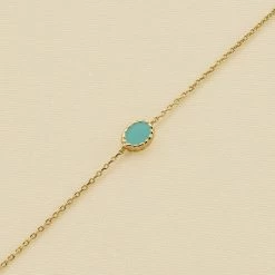 Bracelet Souple ATMA - Lapis/ Bleu