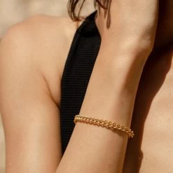 Bracelet Souple ARGENT - Doré -Boutique de colliers 02490485 157 TU M2