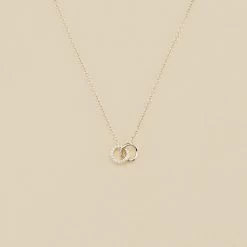 Collier Ras Du Cou RONDOU - Cristal / Argenté