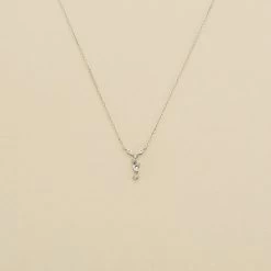 Collier Ras Du Cou PLEIADES - Cristal / Argenté