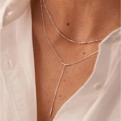 Collier Ras Du Cou RADIEUX - Argenté -Boutique de colliers 02623709 050 TU M2
