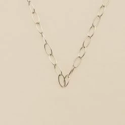 Collier Mi-long CHAIN - Argenté