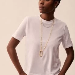 Collier Mi-long CHAIN - Argenté -Boutique de colliers 02651375 064 TU M2