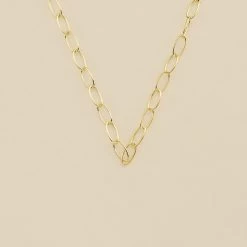 Collier Mi-long CHAIN - Doré