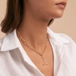 Collier Mi-long CHAIN - Doré -Boutique de colliers 02651376 157 TU M1