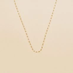 Collier Ras Du Cou SMARTY - Blanc / Doré