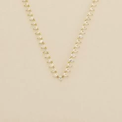 Collier Ras Du Cou OLIMPIA - Cristal / Doré