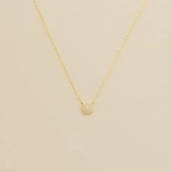 Collier Ras Du Cou CRISTAL - Cristal / Doré