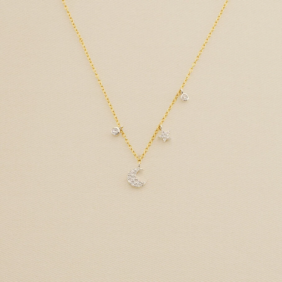 Collier Ras Du Cou SARA - Argenté / Doré 1 Collier Ras Du Cou SARA - Argenté / Doré