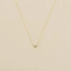 Collier Ras Du Cou ETREINTE - Argenté / Doré