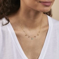 Collier Ras Du Cou BELOVED - Multicolore / Doré -Boutique de colliers 02690127 256 TU M2