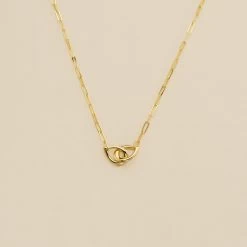 Collier Ras Du Cou GEMINI - Cristal / Doré