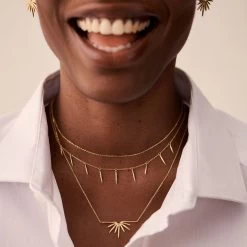 Collier Ras Du Cou RADIEUX - Doré -Boutique de colliers 02690142 157 TU M2